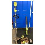 Ryobi Weedeater, Blower, Chargers & Batteries