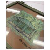 Painted Window from Camp Frame