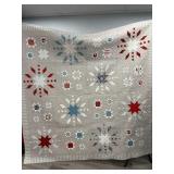 Grand Finale Pattern Handmade Quilt SEE DESCRIP