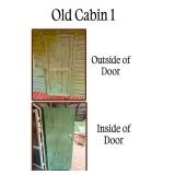 Camp Frame Nurses Cabin Door SEE DESCRIPTION