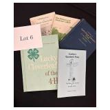 Vintage WV 4-H History Books