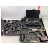 Craftsman 1/2" Hammer Drill, Air Hammer & Tools