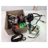 Assorted Ratchet Straps & Bungee Cords