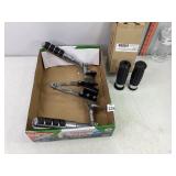Motorcycle Foot Rest & Throttle Grips