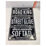 Harley Davidson Plates