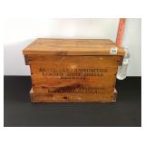 Wooden Ammo Box