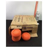 Approx 70 White Flyer Clay Pidgeons