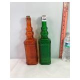 Colored Glass Bottles