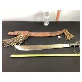 Machete with Sheath