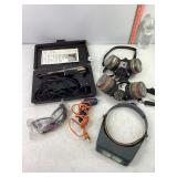 Respirators, Craftsman Soldering Gun & Misc