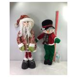 Santa & Snowman
