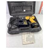 DeWALT Adj. Clutch Cordless Drill w/Batt & Charger
