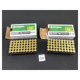 2 Boxes Remington 9mm Luger 115GR FMJ Ammo