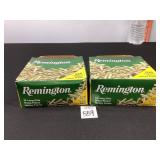 2 Boxes Remington 22LR HP 525rds per Box