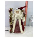 Fiberoptic Santa Tree Topper