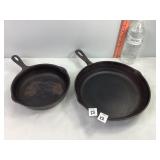 10.5" & 8" Cast Skillets