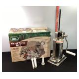LEM Meat Stuffer, No Seasoning or Clamps