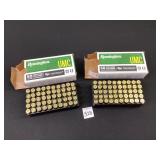 2 Boxes Remington 9mm Luger 115GR FMJ Ammo