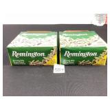 2 Boxes Remington 22LR HP 525rds per Box