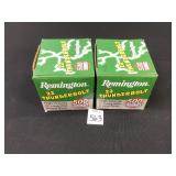 2 Boxes Remington 22LR Round Nose 500rds Each