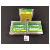 3 Boxes Remington 22LR Ammo
