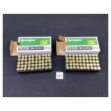 2 Boxes Remington 9mm Luger 115GR FMJ Ammo