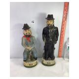 Hatfield & McCoy Jim Beam Decanters