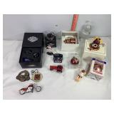 Harley, Redskin & Nascar Ornaments