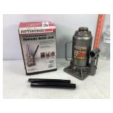 Pittsburgh 12 Ton HD Indust Hydraulic Bottle Back