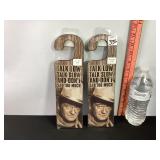 John Wayne Door Hangers