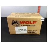 Wolf 223 Rem FMJ 500rds NIB