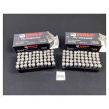 2 Boxes Wolf 9mm Luger 115GR FMJ Ammo