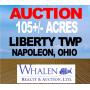 TRACT 1- 105+/- ACRES-FARMLAND-NAPOLEON