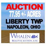 77.95+/- ACRES-FARMLAND AUCTION