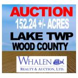 152+/- ACRES, LAKE TWP. WOOD COUNTY