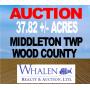 37.82+/- ACRES REAL ESTATE AUCTION- WOOD COUNTY