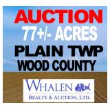 77+/- ACRES- REAL ESTATE FARMLAND AUCTION