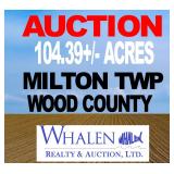 104.39+/- ACRES-REAL ESTATE FARMLAND AUCTION