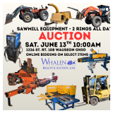 SAWMILL EQUIPMENT AUCTION- WAUSEON OH