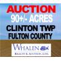 LAND AUCTION 90 +/- ACRES - OFFERED IN 3 TRACTS