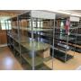 8-metal racks 30 in x 36 in x 75 in
