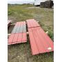 164 LF Crimson Red Metal Roofing