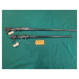 Pair of Arisaka 38 Barreled Actions 6.5 Jap