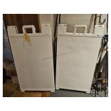 2 Plastic A-Frame Sign Holders