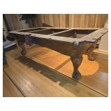 Disassembled Slate Drop Pocket Pool Table