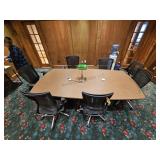 Conference Table w/ 7 Chairs