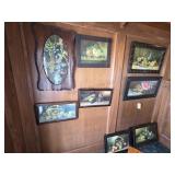 8 Framed Pictures of Fruit