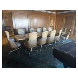 Conference Table and 12 Chairs