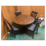 Table and 4 Chairs