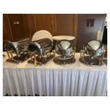 4 Roll Top Chafers